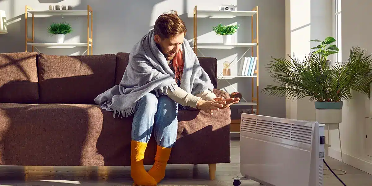 furnace blowing cold air